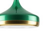 Opviq Lámpara de Araña Verde con Altura Ajustable
